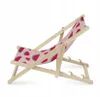 Kinder Liegestuhl Holz klappbar „Füchse“ – Garten Sonnenliege Kinder mit EKO Druck Náhľad obrázku produktu