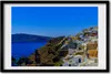 Bild 60x40 MDF-Rahmen, Wandkunst Santorini, Griechenland Produktbild-Vorschau 1