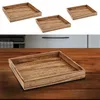 Holztablett 3er Set 3 Größen Holzstärke 1cm Paulowniaholz Produktbild-Vorschau 1
