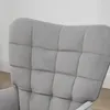 HOMCOM Ohrensessel mit Hocker, Relaxsessel, Loungesessel Produktbild-Vorschau 6