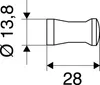 emco rondo 2 Haken, klein, chrom, 507500100 Produktbild-Vorschau 2