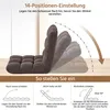Yaheetech Bodenstuhl mit Verstellbarer Lehne, Bodenkissen Produktbild-Vorschau 4