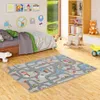 Kinder Spiel Straßenteppich Fun Town Grau, Größe:133x133 cm Produktbild-Vorschau 2