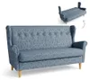 Schlafsofa ARI Design – Skandinavisches Muster, Webstoff in Produktbild-Vorschau 2