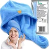 Vitolog Ręcznik Turban do Suszenia Włosów na Głowę z Podgląd zdjęcia produktu 1