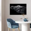 MuchoWow® Poster Elefant - Tiere - Schwarz - Natur 60x40 cm Produktbild-Vorschau 5