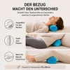 Nackenrollen Bezug 2er Set 15x40 cm – Nackenmassagekissen Produktbild-Vorschau 4