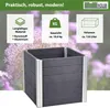 Übertopf 57x 57x 56,5 cm 135 Liter Holzoptik langlebig Produktbild-Vorschau 2