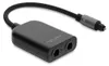 S/PDIF TOSLINK splitter, 1 ingang, 2 uitgangen, voor Productafbeelding-voorbeeld 1