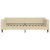 The Living Store Tagesbett mit Matratze Creme 90x200 cm Produktbild-Vorschau 5