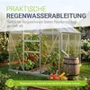 JUSKYS® Gewächshaus 3,6 m², inkl. Fundament, Produktbild-Vorschau 7