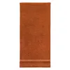 A single terracotta-colored towel is shown against a white background. Produktbild-Vorschau