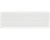 Kratka wentylacyjna drzwi VMD, 400 x 130 mm, 2 szt., biała Podgląd zdjęcia produktu 1