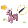 Licorne Sauteuse Gonflable Rose Voir les images du produit 6