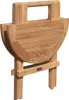 Rondo Teak Klapptisch – Ø 50 cm – Zusammenklappbarer Produktbild-Vorschau 12