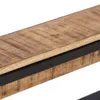 vidaXL Vešiak na kabáty 87x10x27 cm Hrubé masívne drevo Náhľad obrázku produktu 4