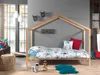 Hausbett Dallas 3 90x200 mit Bettkasten und Voile mit Produktbild-Vorschau 4