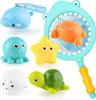 MODFU Schwimmtiere, Baby Bade Spielzeug Set, Haifisch Produktbild-Vorschau 9