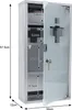 TWOLIIN Medizinschrank aus Edelstahl 30 x 12 x 57,5cm, 4 Produktbild-Vorschau 2