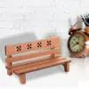 Domeček pro panenky, dřevěná lavička pro panenky, dřevěná Náhled obrázku produktu 3