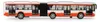 Autobus metalowy czerwony 18 cm Podgląd zdjęcia produktu 2