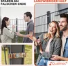 Qualinos Spannbügel 50 mm V2A Edelstahl (10 Stück) – Produktbild-Vorschau 3