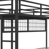 Łóżko piętrowe Flieks 90x200cm/140x200cm, łóżko na poddaszu Podgląd zdjęcia produktu 8