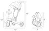 MoMi SOLIVIA – 4-in-1 Dreirad & Laufrad ab 12 Monaten, Produktbild-Vorschau 8