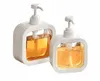 Dispenser per sapone liquido 300 ml, bianco con pannello Anteprima dell’immagine prodotto 14
