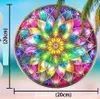 GKA XL Sonnenfänger Mandala Blume C2 20 cm bunt Buntglas Produktbild-Vorschau 6
