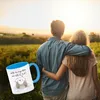 Otter Kaffeebecher in hellblau mit Spruch Weißt du Produktbild-Vorschau 3