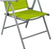 2 Stück Garten Klappstuhl Aluminium - Textilen Silbergrau/Lime Produktbild-Vorschau
