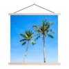 MuchoWow® Textilposter Palme - Sommer - Tropisch 60x60 cm Produktbild-Vorschau 1