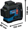 Laser lignes BOSCH GLL 12V-100-33 CG + pince DK 20 + Voir les images du produit 7