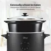 Olvy digitale slowcooker met timer – 6 liter slowcooker – Productafbeelding-voorbeeld 3