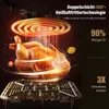 Heißluftfritteuse 2 Kammern - 12 L Doppelstock – 2900 Watt Produktbild-Vorschau 8