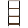 VidaXL 837621, Brązowy, Dąb, Metal, Drewno, 590 mm, 350 mm, Podgląd zdjęcia produktu 4