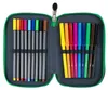 Dreifach-Federmäppchen Mit Ausrüstung Stright Pc-05 Green Produktbild-Vorschau 9