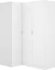 Vente-unique Listowel, Weiß, Garderobe, 8 Regale, 3 Produktbild-Vorschau 1