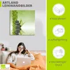 ARTland Leinwandbild Spa Steine Größe: 50x50 cm Produktbild-Vorschau 3