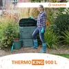GARANTIA THERMO-KING compostbak 900 L groen Productafbeelding-voorbeeld 2
