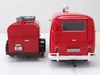 Motormax 79671 VW T1 Bus Kasten Feuerwehr mit Anhänger rot Produktbild-Vorschau 7