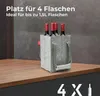 Flaschentasche mit 4 Fächer, Auch für 1,5 Liter Flaschen, Produktbild-Vorschau 5