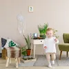 Stołek z drewnianymi nogami RD31581 Podgląd zdjęcia produktu 3