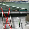 Dachrinnenreiniger mit Teleskopstiel Gesamtlänge von 252 cm Produktbild-Vorschau 4