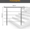 Jopassy 120cm schodišťové zábradlí z nerezové oceli Náhled obrázku produktu 3