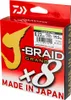 Angelschnur J-Braid Grand X8 (chartreuse, 270 m) Productafbeelding-voorbeeld 3