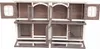 XXL Kleintierstall Murmel taupe 211x52x107 cm Produktbild-Vorschau 6
