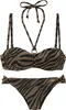 Bruno Banani Bügel-Bandeau-Bikini schwarz-gold Größe 40 Cup Produktbild-Vorschau 1