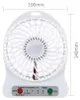 Tragbarer USB-Ventilator mit Akku und Taschenlampe, leiser Produktbild-Vorschau 3